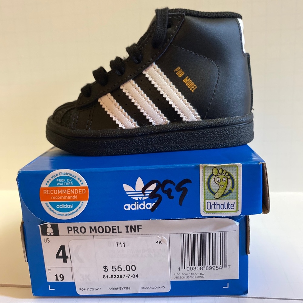 Baby Adida pro molded sneaker